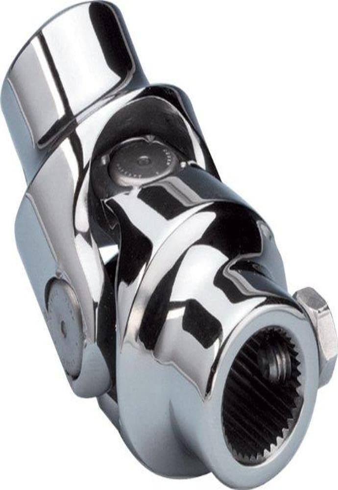 Borgeson 124949 3/4" DD x 3/4" DD Polished Steering U-Joint