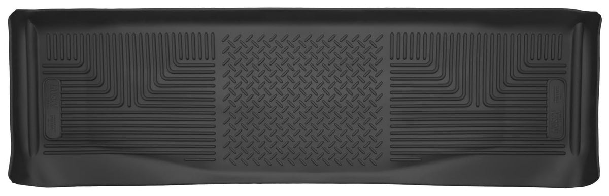 Husky Liners X-act Contour Floor Mats | Fits 2011-2016 Ford F-250/F-350 Crew Cab | 2nd Row, 1-pc Black - 53401