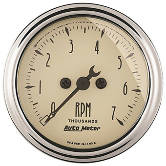 compare product AUTO METER 1897 Antique Beige Electric Tachometer