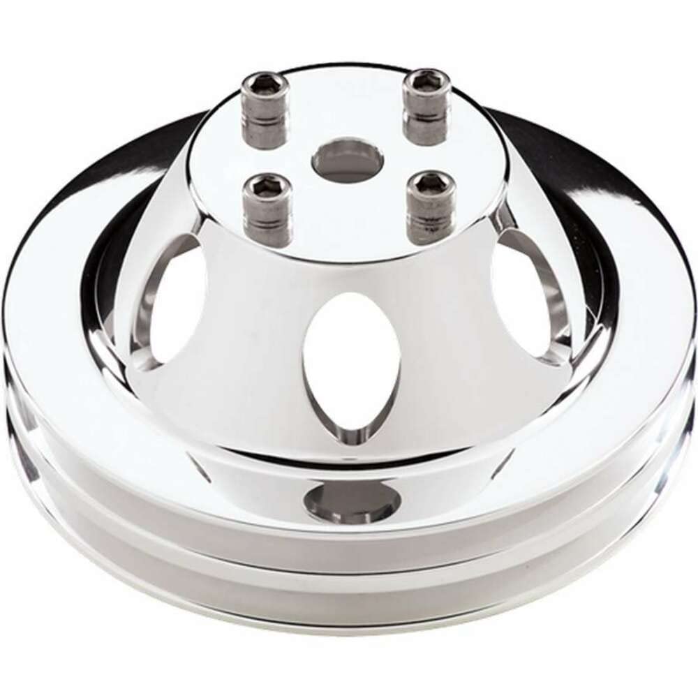 BILLET SPEC Water Pump Pulley, Small/Big Block Chevy, 2 Groove