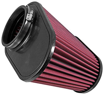 compare product Airaid 721-128 Universal Clamp-On Air Filter: Oval Tapered; 4.5 Inch (114 mm) Flange ID; 7.375 Inch (187 mm) Height; 11.5 x 7 Inch (292 mm x 178 mm) Base; 9 x 4.5 Inch (229 mm x114 mm) Top
