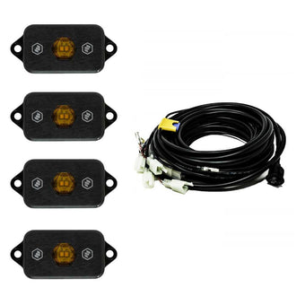 compare product Universal Amber Rock Light Bar Kit by Baja Designs
