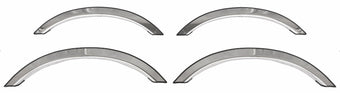 compare product ICI FOR-088 Stainless Steel Full Fit Fender Trim for Ford Super Duty - 4 Piece