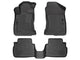 Husky Liners Weatherbeater Floor Mats | Fits 2018 - 2023 Subaru Crosstrek, 2017 - 2023 Subaru Impreza | Front & 2nd Row, 3-pc Black - 99661