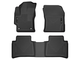 compare product Husky Liners Weatherbeater Floor Mats | Fits 2020 - 2025 Toyota Corolla, Sedan | Front & 2nd Row, 3-pc Black - 95751