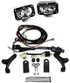 Baja Designs Squadron Pro Universal LED Motorcycle Headlight Kit with Shell (D/C) - Blue Shell, Universal Fit, Plug and Play Installation for Dirt and Dual Sport Bikes (Spot Lens; Clear)