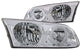 ANZO USA 121124 Crystal Headlight Set w/LED Halo-Chrome