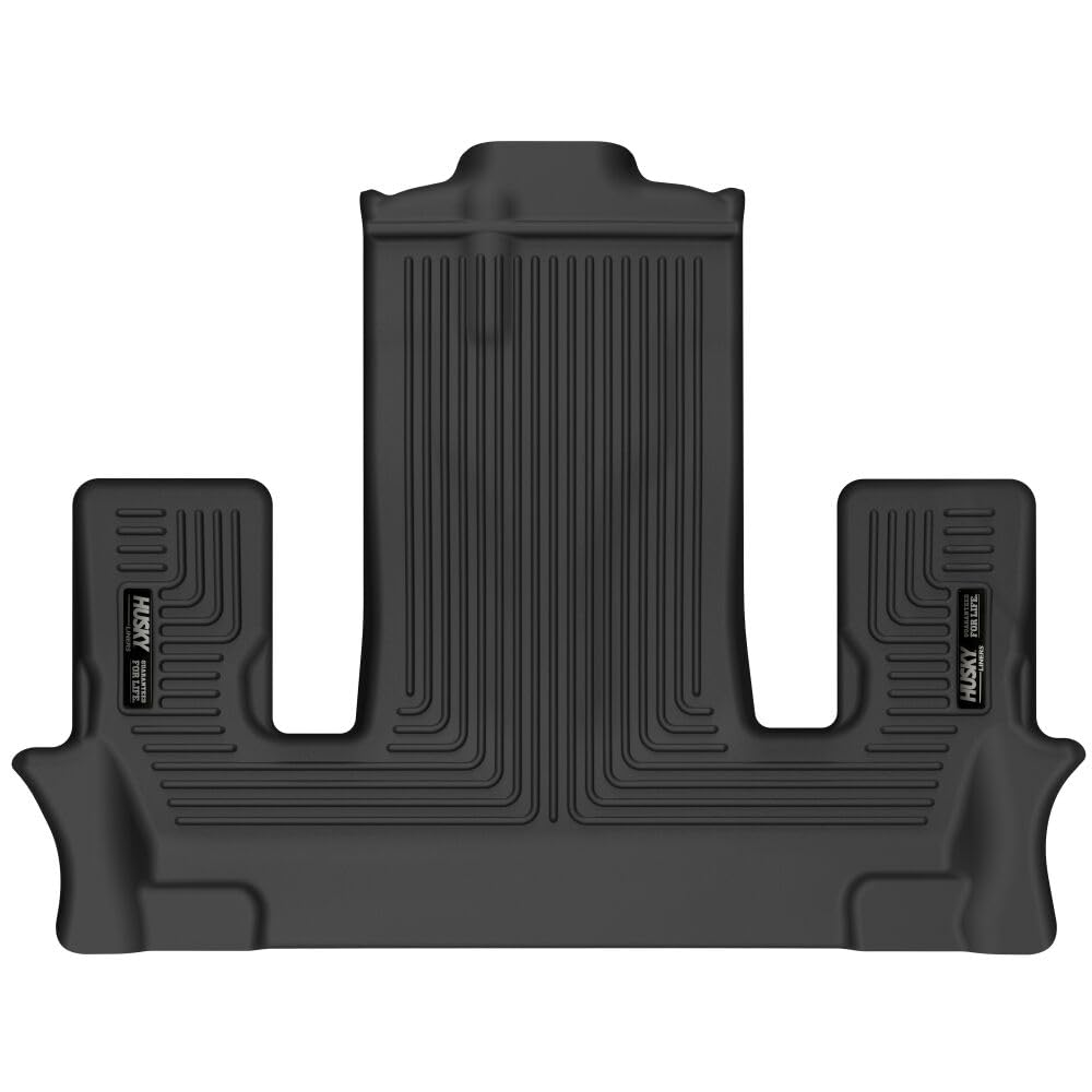 Husky Liners X-act Contour Floor Mats | Fits 2022-2026 Ford Explorer w/2nd Row Bucket w/Out Console | 3rd Row, 1-pc Black - 51941