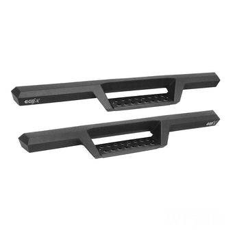 compare product Westin 56-14055 HDX Drop Nerf Bars Textured Black Pair