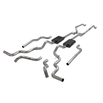 compare product Flowmaster 817940 Crossmember Back Exhaust Kit 2.5 Inch 409 Stainless Steel Compatible with 1967-1972 Chevy/GMC K10, K15/K1500, K20, K25/K2500 4WD V8