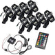 Oracle Lighting 5895-339-8: Colorshift RGB+W Underbody Wheel Well Rock Light Kit (8 Pcs)