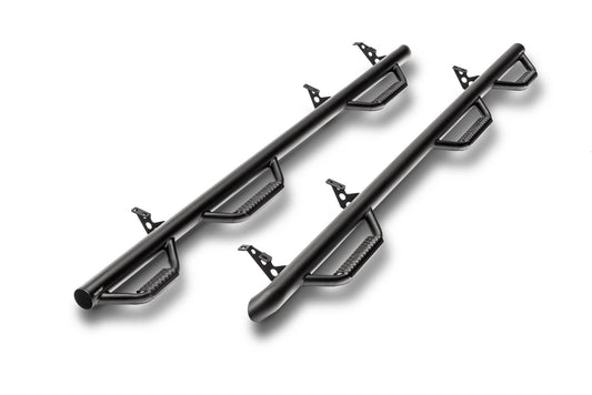 N-Fab Nerf Steps | Textured Black, Wheel-to-Wheel w/ Bed Access | C1495CC-6-TX | Fits 2014-2019 Chevrolet/GMC 1500 (Classic Model Only) Crew Cab 5.7' Short Bed, SRW Gas