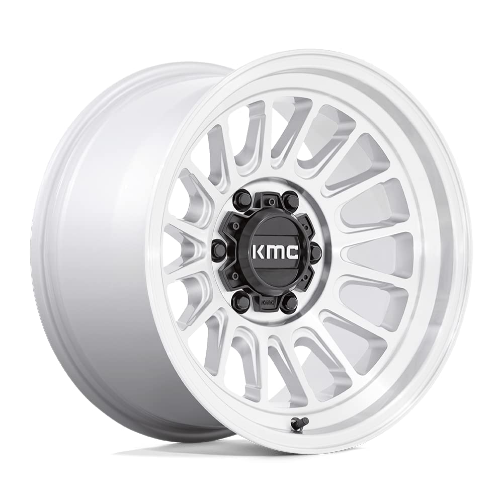 KMC KM724 17X8.5 6X5.5 SLV-MACH 0MM - KM72478568500US