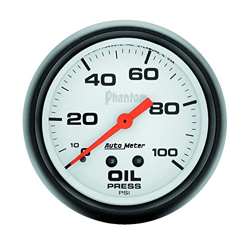 Auto Meter 5821 Phantom Mechanical Oil Pressure Gauge