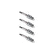NGK V-Power Spark Plug ZFR5F-11 (4 Pack) Compatible with Acura Integra GS 1992-1993 1.8L/1834cc
