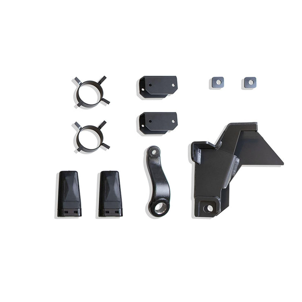 Maxtrac SUSPENSION'S Part# 947400-1 is A Box KIT Including A TRAC BAR Bracket, SWAY BAR Brackets, Extended Bump Stops, Pitman ARM & Hardware