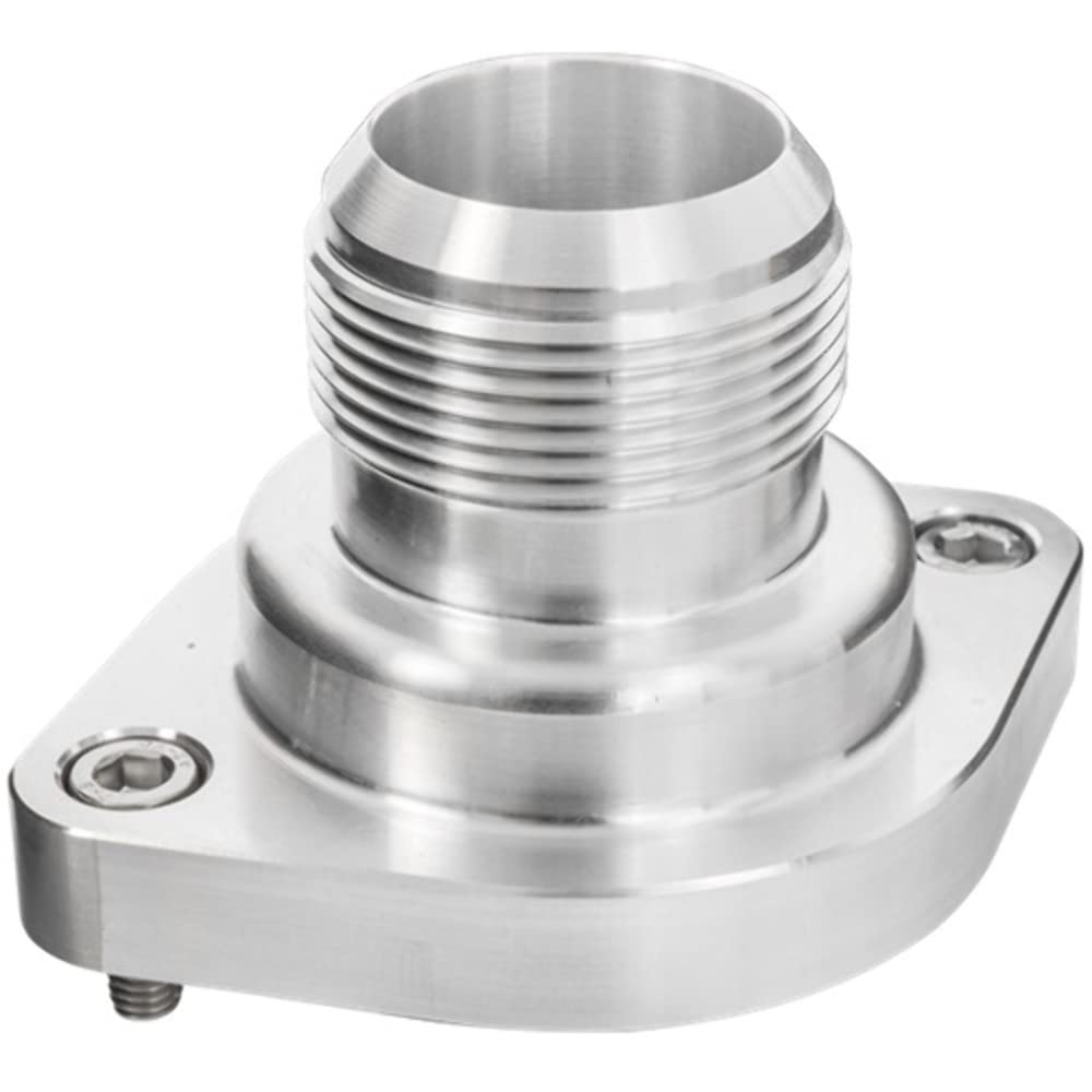 Billet Specialties LS Thermostat Housing w/20AN Male Nipple Anodizd