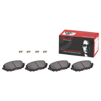 compare product Brembo P49053N Premium Ceramic Rear Disc Brake Pad Set MAZDA OE# KAY02648Z