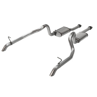 compare product Flowmaster 717116 FlowFx Cat-Back Exhaust Kit 2.5 Inch 409 Stainless Steel Compatible with 1987-1993 Ford Mustang GT 5.0L