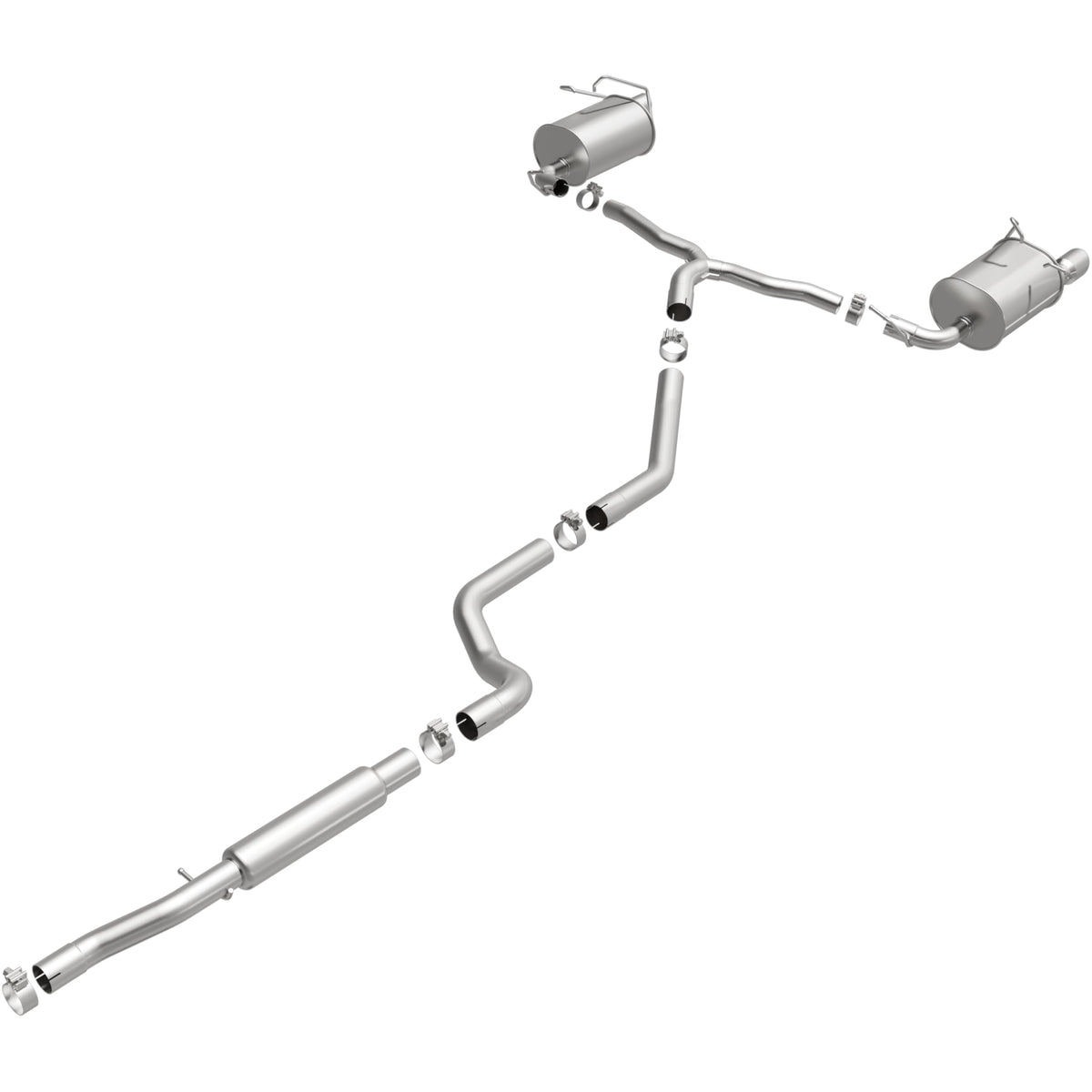 BRExhaust OE Replacement Exhaust System Kit 106-0897