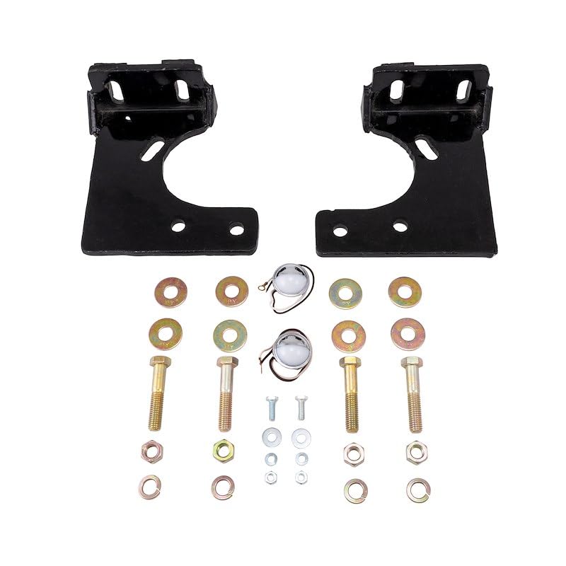 Cattleman HD 4224KIT Rear Bumper Mounting Kit fits 2010-2018 Dodge Ram 2500/ 3500 Steel