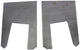 REINFORCEMENT Competition Engineering C8017 PLATES, TORQUE BOX, MUSTANG 79-04, CAPRI 79-86