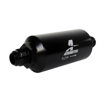 compare product Aeromotive 100 Micron Inline Fuel Filter - Stainless Steel Mesh - 12389