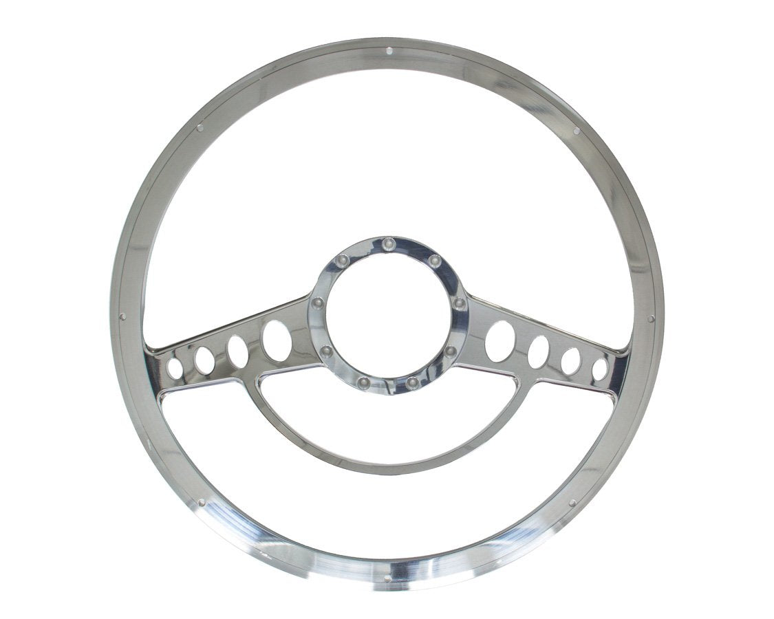 Billet Specialties 34725 15.5" Classic Half Wrap Billet Steering Wheel