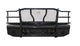 Cattleman HD 2237P Pipe Series Front Bumper with Grille Guard Fits Dodge Ram 2500 and Ram 3500 2003-2005, Gloss Black Powder-Coated Steel 1-Piece Bolt-On Punch Plate Screen Headlight Protection