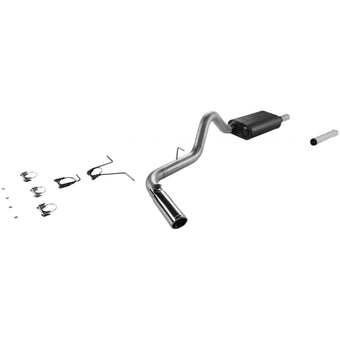 compare product Flowmaster 17278 Force II Cat-Back Exhaust Kit 3 Inch Aluminized Steel with 3.5 inch Polished Stainless Steel Tips Compatible with 2000-2003 Dodge Dakota 4.7L 5.2L 5.9L V8