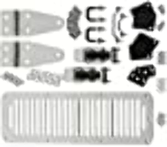 Kentrol 30570 Hood Set with TJ Style Hood Catches