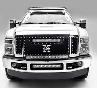 compare product ZROADZ Ditch Hood Hinge LED Kit - Compatible w/ 2011-2016 Ford F-250 350 450 550 - Incl. (2) 3 Inch LED Pod Lights - Mild Steel Gloss Black Finish - Bolt-On Easy Installation - PN #Z365461-KIT2