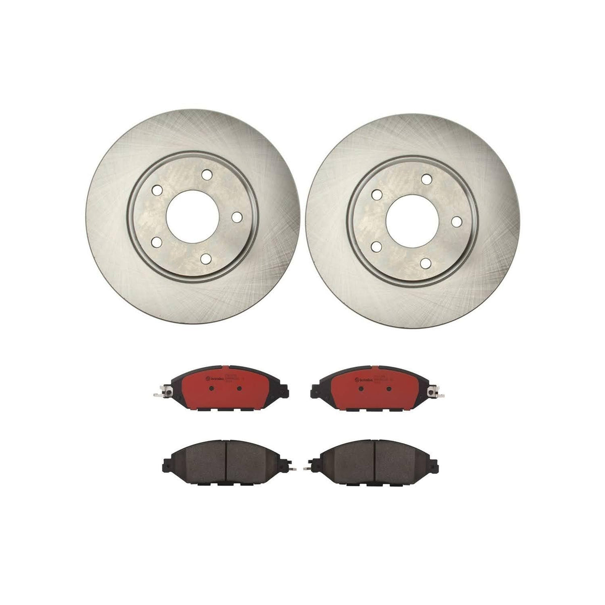 Brembo KT Series Premium Brake Kit (KT00518) for Nissan Pathfinder 2016-2016 | High-Performance Brake Pads & Rotors | Direct OE Replacement