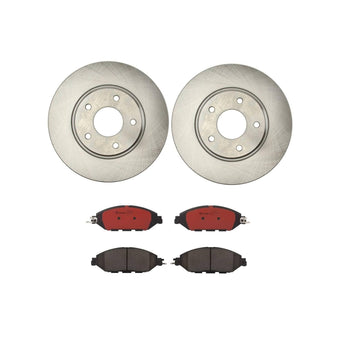 compare product Brembo KT Series Premium Brake Kit (KT00518) for Nissan Pathfinder 2016-2016 | High-Performance Brake Pads & Rotors | Direct OE Replacement
