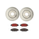 Brembo KT Series Premium Brake Kit (KT00518) for Nissan Pathfinder 2016-2016 | High-Performance Brake Pads & Rotors | Direct OE Replacement