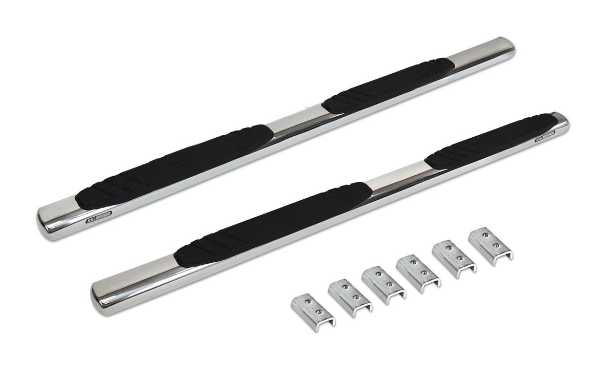 4" Stainless Widesider Side Steps for 2019-2026 Chevy Silverado/GMC Sierra 1500 and 2020-2026 Silverado/Sierra 2500/3500 by Big Country