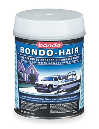 compare product 3M (762) Bondo-Hair Long Strand Fiberglass Reinforced Filler, 762, 1 Quart, 12 per case [You are purchasing the Min order quantity which is 12 CANS]