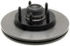 Raybestos 66997 Advanced Technology Disc Brake Rotor and Hub Assembly