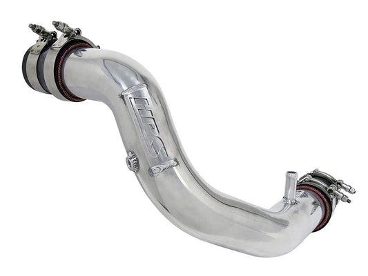HPS Polish Intercooler Charge Pipe with Silicone Boost Hot Side Compatible for 2016-2017 Lexus IS200t GS200t RC200t 2018-2019 GS300 2018-2024 IS300 RC300 2.0L Turbo, 17-122P