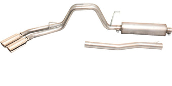 compare product GIBSON EXHST 69136 CAT-BACK DUAL SPORT EXHAUST SYSTEM