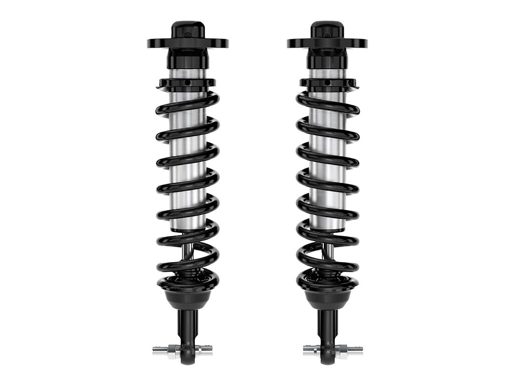 ICON 0-2.75" Lift, Front 2.5 VS IR Coilovers w/CDCV, Pair, Compatible with 21-23 Ford F150 4WD, 91722