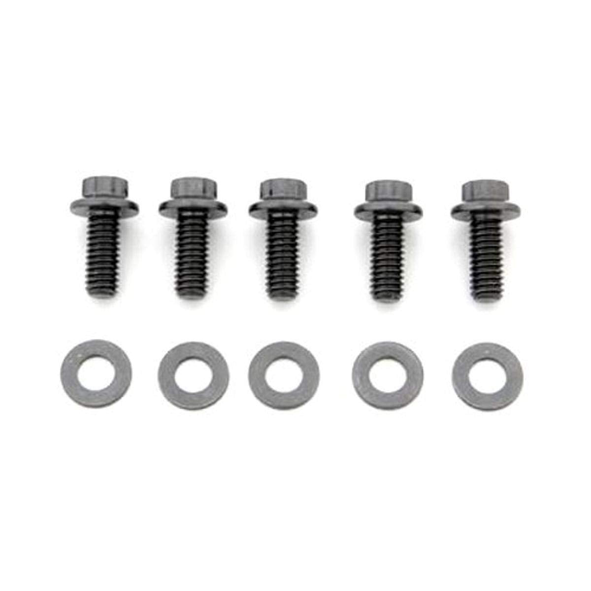 ARP 652-1000 Black Oxide 3/8-16" RH Thread 1.000" UHL 6-Point Bolt with 3/8" Socket and Washer, (Set of 5)