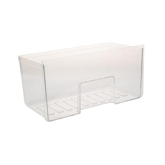 compare product GE WR71X32553 Clear Refrigerator Crisper Drawer for Models