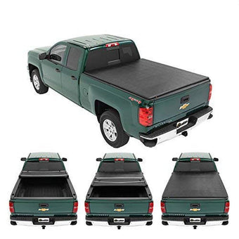 compare product Bestop 1620501 EZFold Soft Tonneau Cover For 1999-2007 Chevy/GMC Silverado/Sierra Fleetside - 6.5 Ft Bed