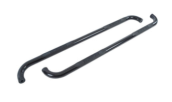compare product Go Rhino 4000 Series SideSteps - Cab Length | Mild Steel, Black | 4180B | Fits 1999-2016 Ford F-250, F-350, F-450, F-550 Super Duty Crew Cab Pickup