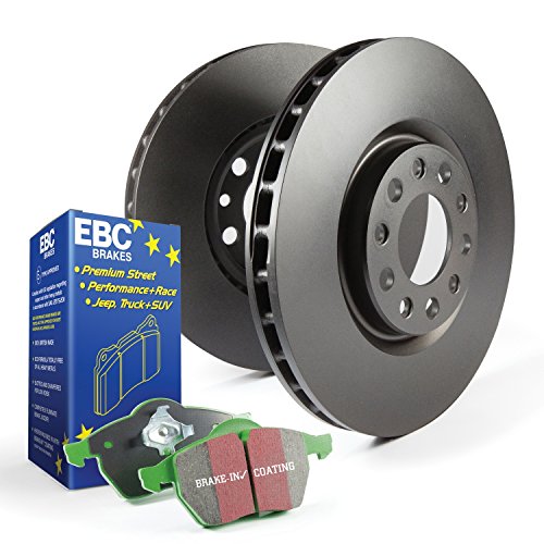 Ebc Brakes S14Kf1221 S14 Kits Green stuff And Rk Rotors Suv Incl. Rotors And Pads Front Rotor Dia. 12.9 In. S14 Kits Green stuff And Rk Rotors Suv , BLACK