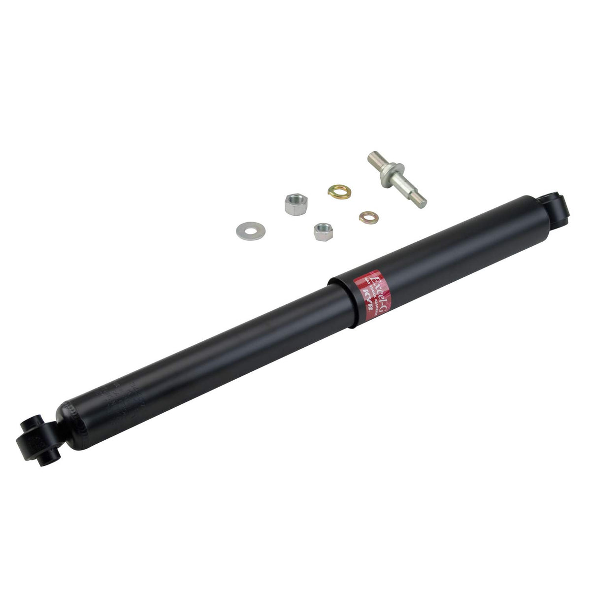 KYB 344072 Excel-G Gas Shock, Black , Silver