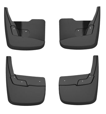 compare product Husky Liners Custom Mud Guards | Fits 2009-2024 Ram 1500/Ram 1500(19-24 Classic Body) 2010-2018 Ram 2500/3500 w/Single Rear Wheels & w/Out OEM Fender Flares | Front & Rear Set, 4-pc Black - 58176