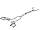 BORLA 140727CFBA Cat-Back System for 2017-2023 Chevrolet Camaro ZL1 6.2L V8 Auto./ Man. Trans. With NPP (dual mode exhaust). NOT Recommended For Convertibles. Installation REQUIRES Cutting O.E. System