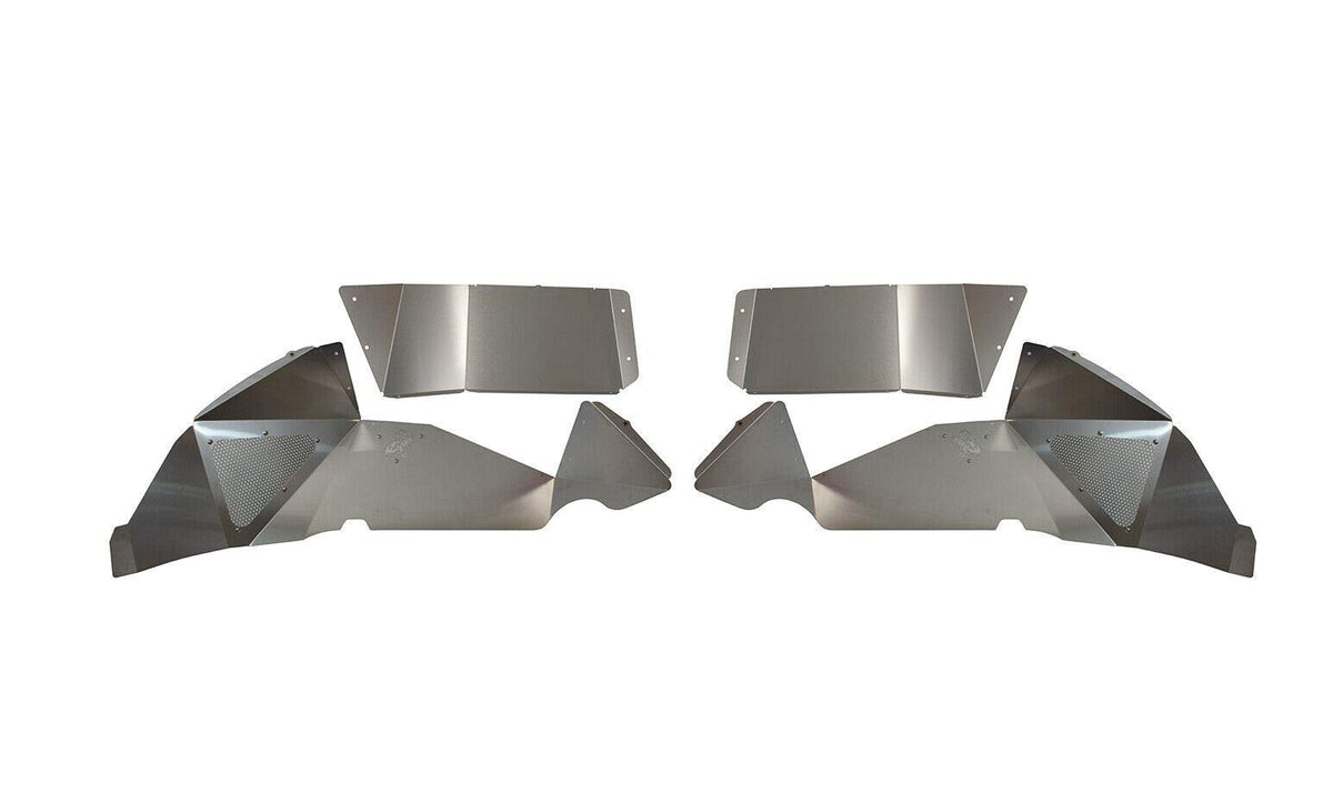 FISHBONE Offroad FB33108R: Jl Inner Fenders Rear - Raw Aluminum